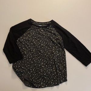 Old Navy Leopard Print Top